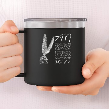 Discover writer bookworm Design for a author 14oz Stainless Steel Tumblers