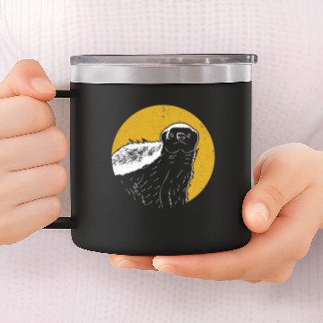 Discover Badge poison resistant predator 14oz Stainless Steel Tumblers