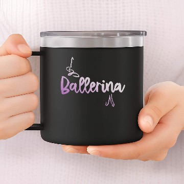 Discover BALLERINA SOULLETTER | Ballet Dancer Tutu Dance 14oz Stainless Steel Tumblers