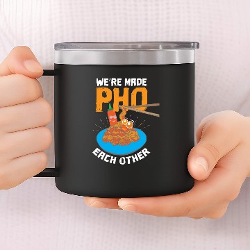 Discover Pho 14oz Stainless Steel Tumblers