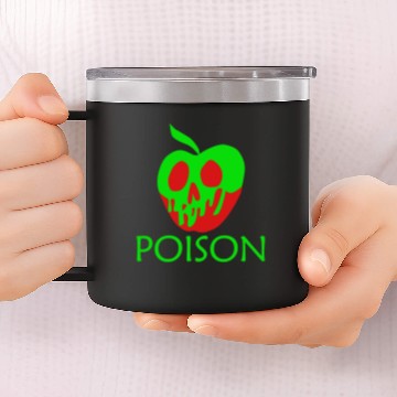Discover POISON APPLE 14oz Stainless Steel Tumblers