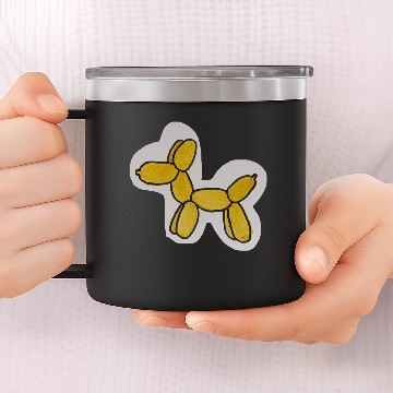 Discover dog balloon 14oz Stainless Steel Tumblers