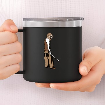 Discover Monkey Silverback - Gorilla monkey face Baseball 14oz Stainless Steel Tumblers