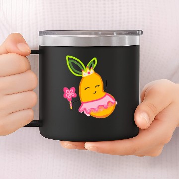 Discover Ballerina Mango 14oz Stainless Steel Tumblers