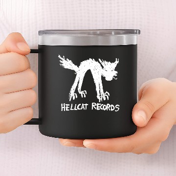 Discover Hellcat Records 14oz Stainless Steel Tumblers