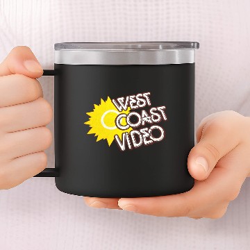 Discover West Coast Video 14oz Stainless Steel Tumblers