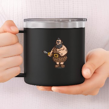 Discover Mythology Bearded Cyclops 14oz Stainless Steel Tumblers