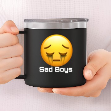 Discover SadBoys: crybaby 14oz Stainless Steel Tumblers