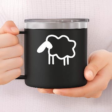 Discover Sheep Wool 14oz Stainless Steel Tumblers