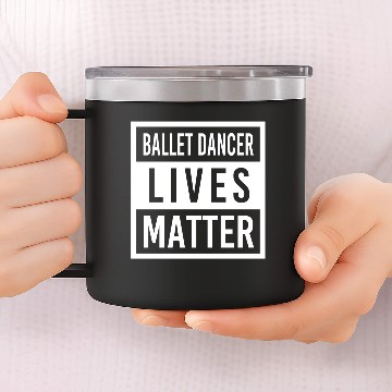 Discover Ballet Matters 14oz Stainless Steel Tumblers