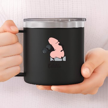 Discover Eddie Funky Bodybuilder Dick 14oz Stainless Steel Tumblers