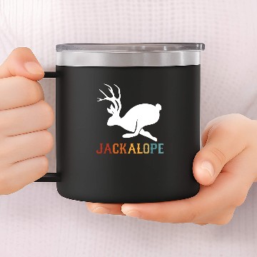 Discover Jackalope 14oz Stainless Steel Tumblers