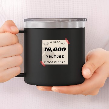 Discover I just reached 10000 youtube subscribers. For yout 14oz Stainless Steel Tumblers