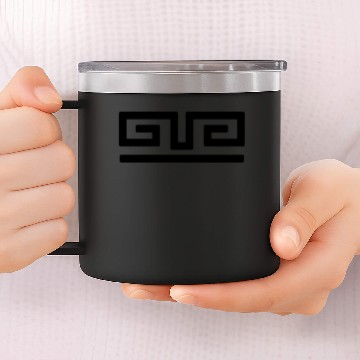 Discover Aztec Tribal Pattern 14oz Stainless Steel Tumblers