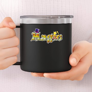 Discover Magician & Magic 14oz Stainless Steel Tumblers