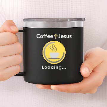 Discover Coffee + Jesus Mug 4everblessed 14oz Stainless Steel Tumblers