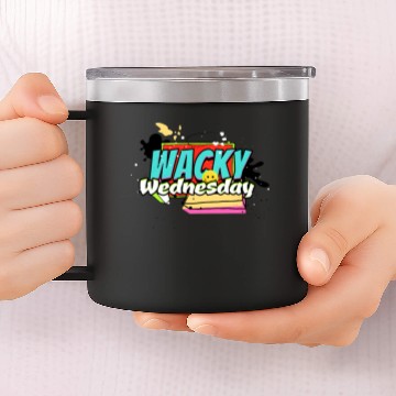 Discover Wacky Wednesday Gift 14oz Stainless Steel Tumblers