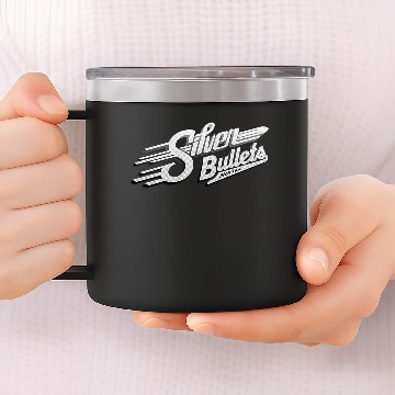 Discover Silver Bullets Softball 14oz Stainless Steel Tumblers