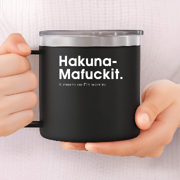 Discover Fuck it 14oz Stainless Steel Tumblers