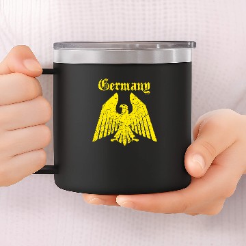 Discover Germany Eagle 14oz Stainless Steel Tumblers