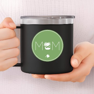 Discover Plant Mom 14oz Stainless Steel Tumblers