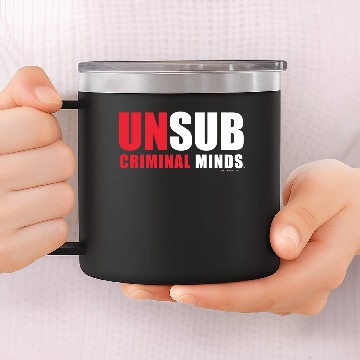 Discover Criminal Minds Unsub 14oz Stainless Steel Tumblers