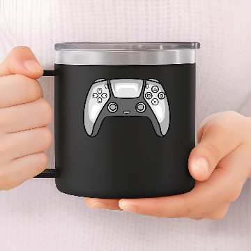 Discover Joystick Pc Gamer Gamer Computer Game Console 14oz Stainless Steel Tumblers