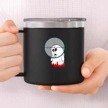 Discover Halloween Ghost Hunting 14oz Stainless Steel Tumblers