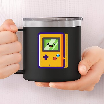 Discover Mini Gameboy 14oz Stainless Steel Tumblers