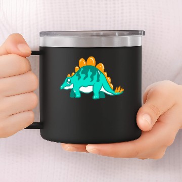 Discover Stegosaurus 14oz Stainless Steel Tumblers