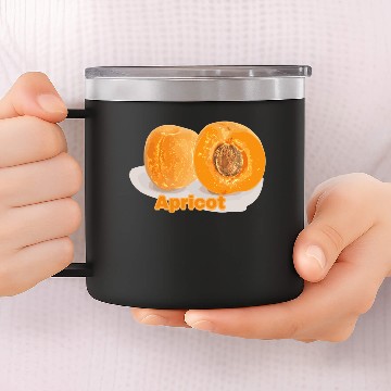 Discover Apricot 14oz Stainless Steel Tumblers
