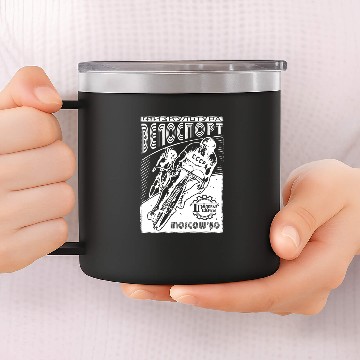 Discover Cycling USSR Lenin Putin Stalin gift 14oz Stainless Steel Tumblers