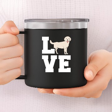Discover Labrador 14oz Stainless Steel Tumblers