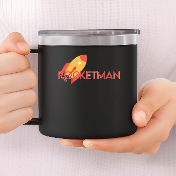 Discover Rocketman 14oz Stainless Steel Tumblers