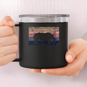 Discover Unicorn Retro Vintage Lightweight 14oz Stainless Steel Tumblers