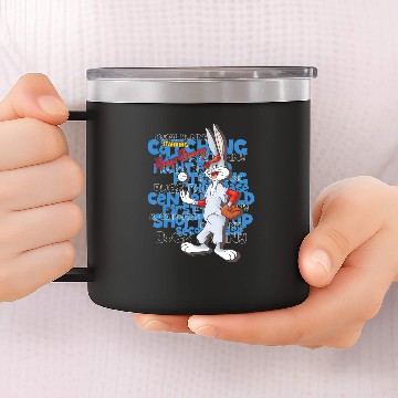 Discover Bugs Bunny Baseball T 14oz Stainless Steel Tumblers