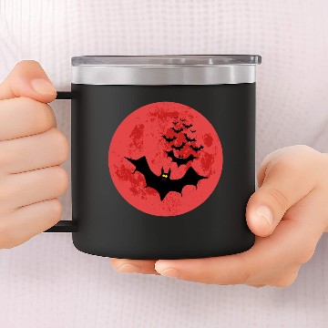 Discover red moon 14oz Stainless Steel Tumblers