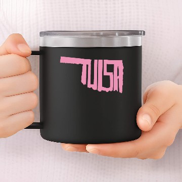 Discover Tulsa Oklahoma! 14oz Stainless Steel Tumblers