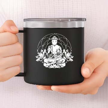 Discover Buddha 14oz Stainless Steel Tumblers