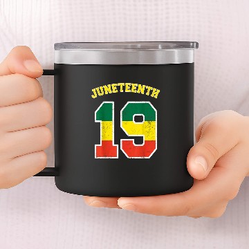 Discover Juneteenth Ancestors Black Pride African American 14oz Stainless Steel Tumblers