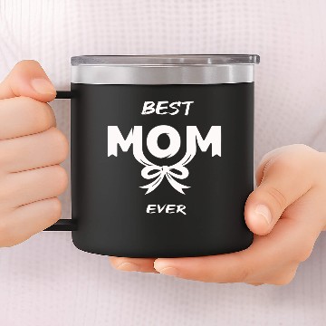 Discover best mom ever 14oz Stainless Steel Tumblers
