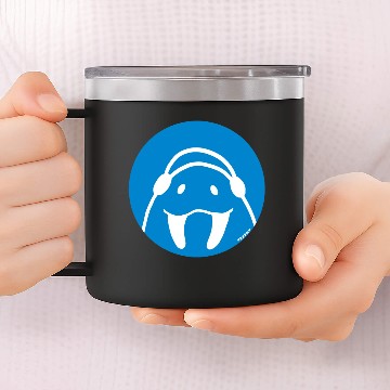 Discover Little Walrus (Blue Version) 14oz Stainless Steel Tumblers