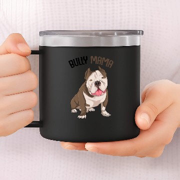 Discover American Bully 14oz Stainless Steel Tumblers