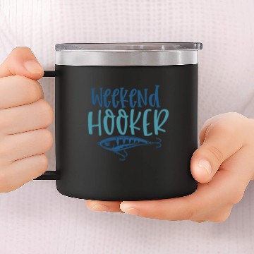 Discover Weekend hooker 14oz Stainless Steel Tumblers