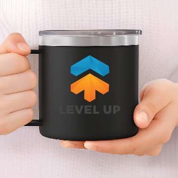 Discover level up 14oz Stainless Steel Tumblers