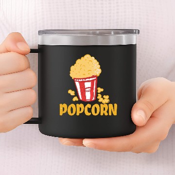 Discover Popcorn 14oz Stainless Steel Tumblers