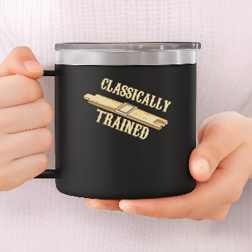 Discover Classically Trained 14oz Stainless Steel Tumblers