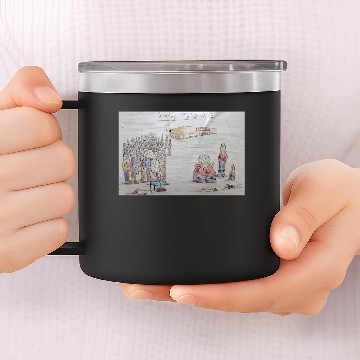 Discover Company Photo 14oz Stainless Steel Tumblers