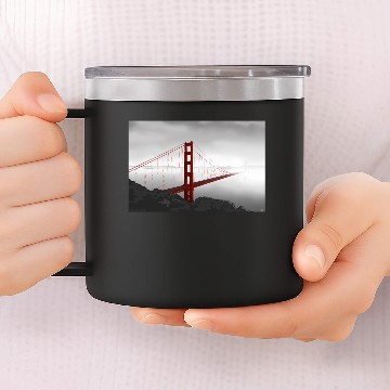 Discover Golden Gate Bridge 14oz Stainless Steel Tumblers