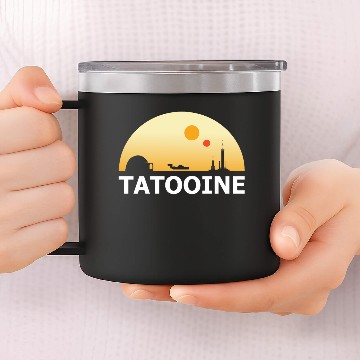 Discover Tatooine 14oz Stainless Steel Tumblers